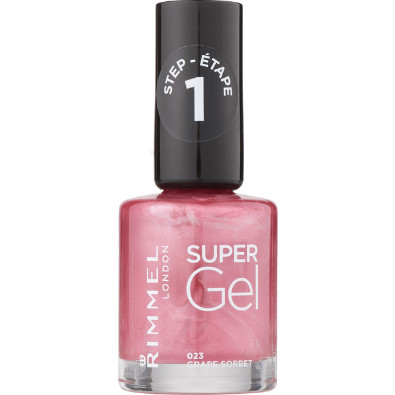 Rimmel London Super Gel Nailpolish - 023 Grape Sorbet